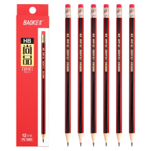 Student use Classic Design Pencil Wood HB Pencil With Eraser